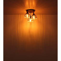 Luminosa Lighting Luminosa Fluoro Slim Pendant Ceiling Light Matt Black Led 3000K - thumbnail 4