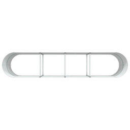 Berkfield Garden Raised Bed Green 400 X 80 X 81 Cm Steel - thumbnail 8