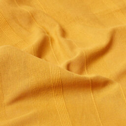 Homescapes Cotton Rajput Ribbed Mustard Throw, 150 X 200Cm - thumbnail 4