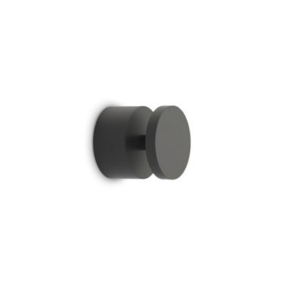 Ideal Lux Toffee Led Outdoor Modern Wall Lamp Black 3000K Ip65