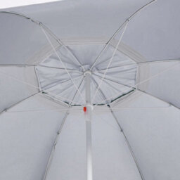 Berkfield Beach Umbrella With Side Walls Green 215 Cm - thumbnail 6
