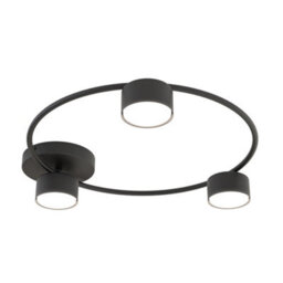 Emibig Lighting Emibig Lucio Ceiling Lamp 3 X Gx53 Black - thumbnail 2