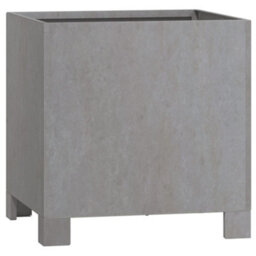 Berkfield Planter With Legs Rusty 32X30X33 Cm Corten Steel - thumbnail 4