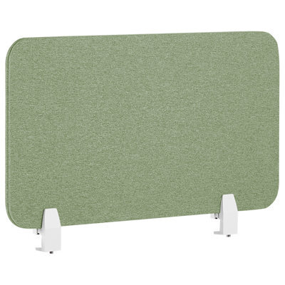 Beliani Desk Screen Wally Green - image 1
