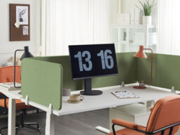 Beliani Desk Screen Wally Green - thumbnail 2