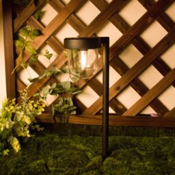 Brith Polished Black Solar-Powered Integrated Led Outdoor Stake Light - thumbnail 7