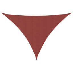 Berkfield Sun Shade Sail Terracotta 7X5X5 M 100% Polyester Oxford - thumbnail 2