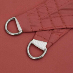 Berkfield Sun Shade Sail Terracotta 7X5X5 M 100% Polyester Oxford - thumbnail 5