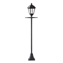 Solar Powered Victorian Style Lamp Post - 200 Lumen Led Outdoor Garden Light With 365 Day Illumination - H200 X W38 X D18Cm - thumbnail 3