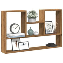 Berkfield Wall Shelf Artisian Oak 99X15X60 Cm Engineered Wood - thumbnail 1