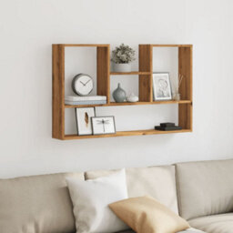 Berkfield Wall Shelf Artisian Oak 99X15X60 Cm Engineered Wood - thumbnail 3