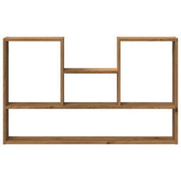 Berkfield Wall Shelf Artisian Oak 99X15X60 Cm Engineered Wood - thumbnail 4