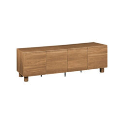Sweeek - Wood Decor Tv Stand 4 Doors 180Cm Hazel Wood Effect - Ayana - thumbnail 2