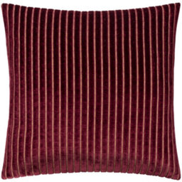 Paoletti Savoy Stripe Velvet Cushion Cover 50Cm X 50Cm - thumbnail 2