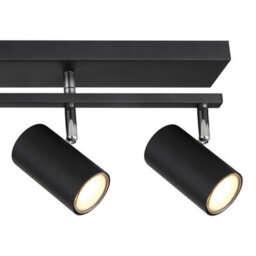 Luminosa Lighting Luminosa Robby Ceiling Spotlight Bar Matt Black 5X Gu10 - thumbnail 5