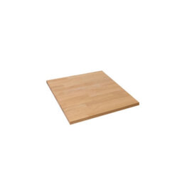 domli Solid Wood Oak Table Top - 600M X 600mm X 27mm - Top Grade European Wooden Large Square Kitchen Dining Tabletop Worktop Desktop