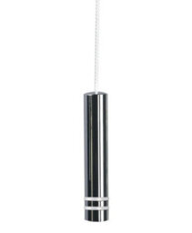1838 Wallcoverings Chrome Bathroom Ceiling Light Pull Cord Switch 2 Way 6A With Slim Chrome Luxury Pendant - thumbnail 3