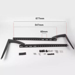 Tv Bracket For 32 To 75 Inch Adjustable Lcd Monitor Mount - thumbnail 2