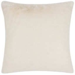 Paoletti Stanza Faux Fur Feather Filled Cushion - thumbnail 1