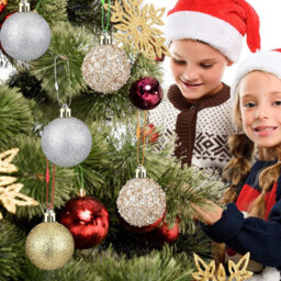 Pack Of 200 Christmas Ball Hooks, Rope Hooks For Christmas Tree Decorations With Lock, Hanging Decorations, Gold - thumbnail 5