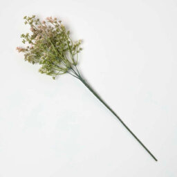 Homescapes Artificial Pink Handcrafted Branch Of Flowers, 58 Cm - thumbnail 1
