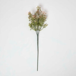 Homescapes Artificial Pink Handcrafted Branch Of Flowers, 58 Cm - thumbnail 2