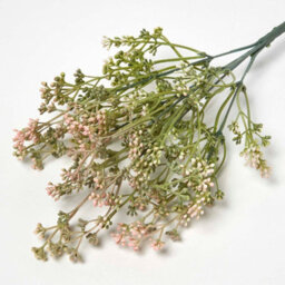 Homescapes Artificial Pink Handcrafted Branch Of Flowers, 58 Cm - thumbnail 3