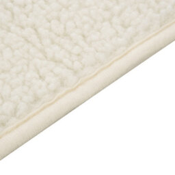Living And Home Beige Lambswool Style Non Slip Faux Plush Sofa Cover Pack Of 1 210Cm W X 90Cm D - thumbnail 8