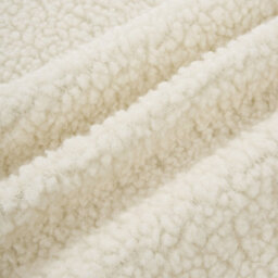 Living And Home Beige Lambswool Style Non Slip Faux Plush Sofa Cover Pack Of 1 210Cm W X 90Cm D - thumbnail 6