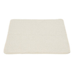 Living And Home Beige Lambswool Style Non Slip Faux Plush Sofa Cover Pack Of 1 210Cm W X 90Cm D - thumbnail 5