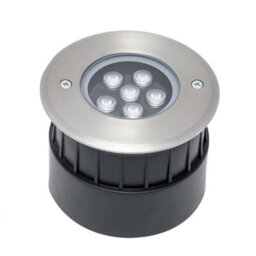 Luminosa Lighting Luminosa Incasso Led Outdoor Recessed Ground Light Stainless Steel, Warm-White 3000K, Ip65-Ip67