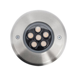 Luminosa Lighting Luminosa Incasso Led Outdoor Recessed Ground Light Stainless Steel, Warm-White 3000K, Ip65-Ip67 - thumbnail 3