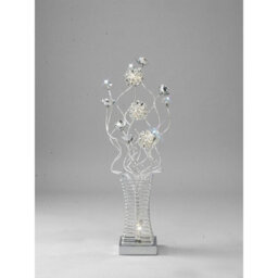 Luminosa Lighting Luminosa (Dh) Majella Table Lamp 4 Light G4 Polished Chrome/silver/crystal, Not Led/cfl Compatible - thumbnail 2