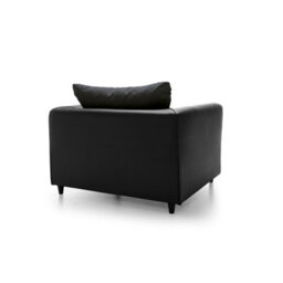 Abakus Direct Dylan Collection Armchair In Black - thumbnail 5