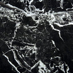 Beliani Dining Table Kenton Black Marble 140 Cm 80 Cm Tempered Glass - thumbnail 7