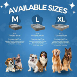 Fur & Bone Orthopedic Dog Bed Medium 70 X 58 X 18 Cm - Washable Plush Velvet Pet Bed With Memory Foam Cushion And Non-Slip Base - thumbnail 7