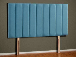 Divan Base Direct Amalfi Strutted Upholstered Headboard 4Ft6 Small Double - Wool Jade - thumbnail 1