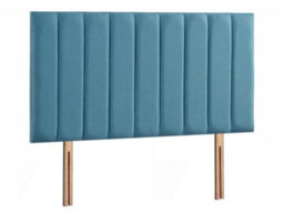 Divan Base Direct Amalfi Strutted Upholstered Headboard 4Ft6 Small Double - Wool Jade - thumbnail 3