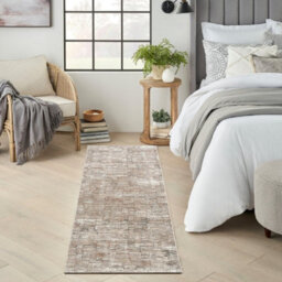 Nourison Sustainable Trends Sut06 Ivory Mocha Rug-66Cm X 229Cm - thumbnail 2