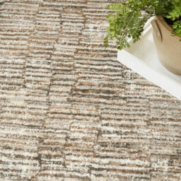 Nourison Sustainable Trends Sut06 Ivory Mocha Rug-66Cm X 229Cm - thumbnail 3