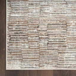 Nourison Sustainable Trends Sut06 Ivory Mocha Rug-66Cm X 229Cm - thumbnail 5