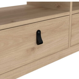 Wyld Haus Wildberry Jackson Hickory Oak Tv Unit With 3 Drawers - thumbnail 8