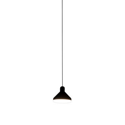 Luminosa Lighting Luminosa Antaras 1 Light Pendant, 8W Led, 3000K, 590Lm, Black, 3Yrs Warranty - image 1