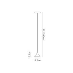 Luminosa Lighting Luminosa Antaras 1 Light Pendant, 8W Led, 3000K, 590Lm, Black, 3Yrs Warranty - thumbnail 7