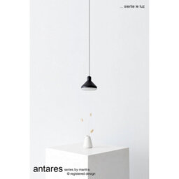 Luminosa Lighting Luminosa Antaras 1 Light Pendant, 8W Led, 3000K, 590Lm, Black, 3Yrs Warranty - thumbnail 3