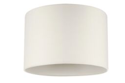 GoodHome Kpezin Cream Fabric Dyed Circular Light Shade (D)30Cm - thumbnail 2