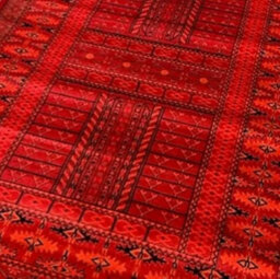 Abaseen 240 X 335 Cm Red Tribal Baloch Rug - Classic Oriental Rug - Washable Area Rugs For Home And Office - thumbnail 2
