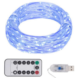 Berkfield Led String With 150 Leds Blue 15 M