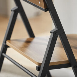 Sobuy Fst88-Pf, Folding Chair, Folding Kitchen Dining Chair Office Chair Desk Chair,neutral,w54Xd46Xh80 - thumbnail 5