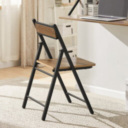 Sobuy Fst88-Pf, Folding Chair, Folding Kitchen Dining Chair Office Chair Desk Chair,neutral,w54Xd46Xh80 - thumbnail 2